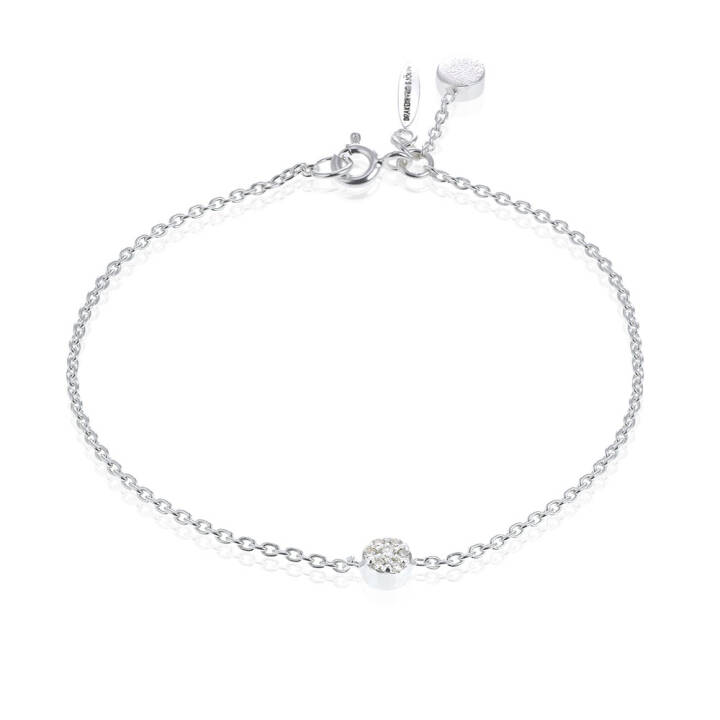 DRAKENBERG SJÖLIN Diamond Sky single armband silver