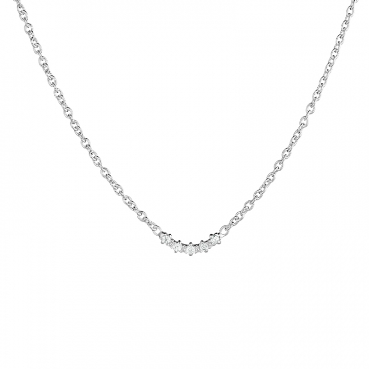 DRAKENBERG SJÖLIN Diamond Sky fall Halsband Silver