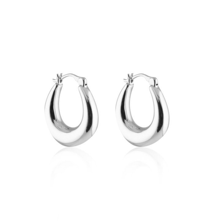 SOPHIE by SOPHIE Bold Hoops örhänge Small (silver)