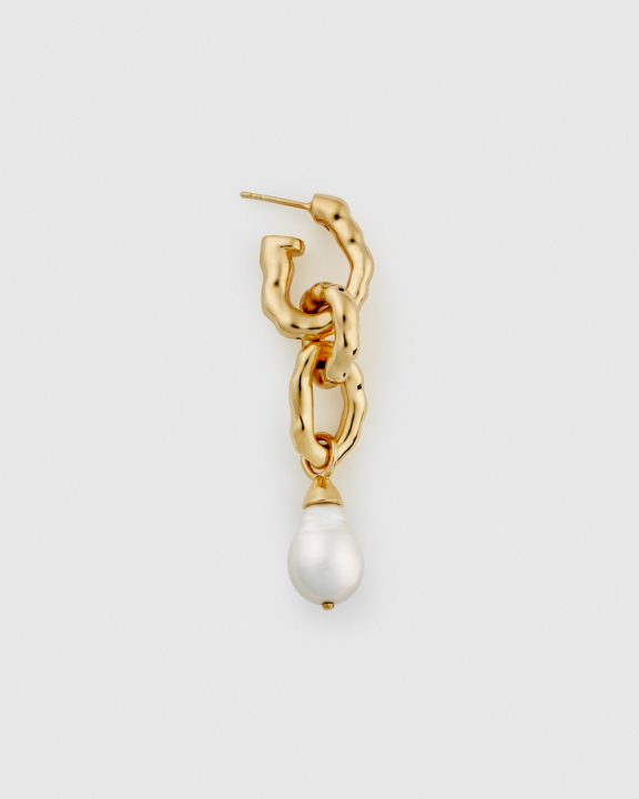 SYSTER P Mary Long Single Earring Gold