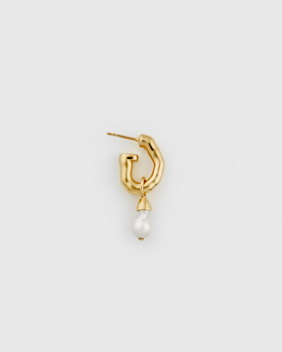 SYSTER P Mary Short Single Earring Gold