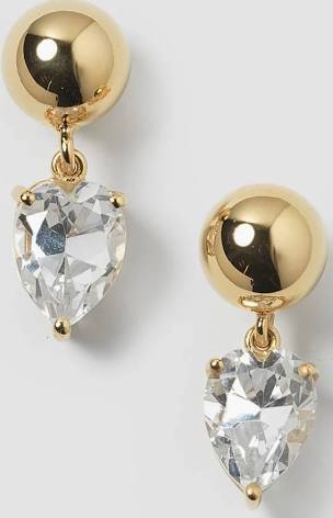 Katie Örhängen Guld i gruppen Örhängen / Guldörhängen hos SCANDINAVIAN JEWELRY DESIGN (EG1290)