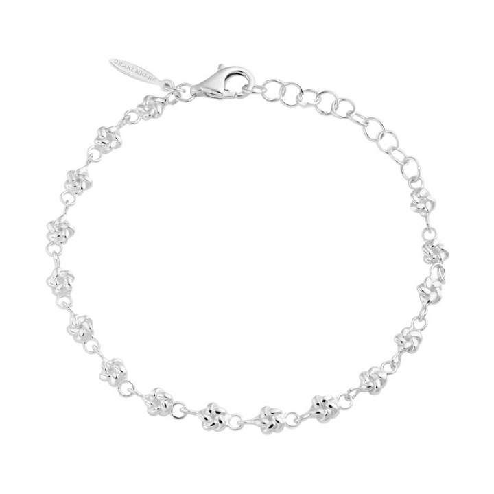 Empower drop chain bracelet i gruppen Armband / Silverarmband hos SCANDINAVIAN JEWELRY DESIGN (EPR-B2S200-S)
