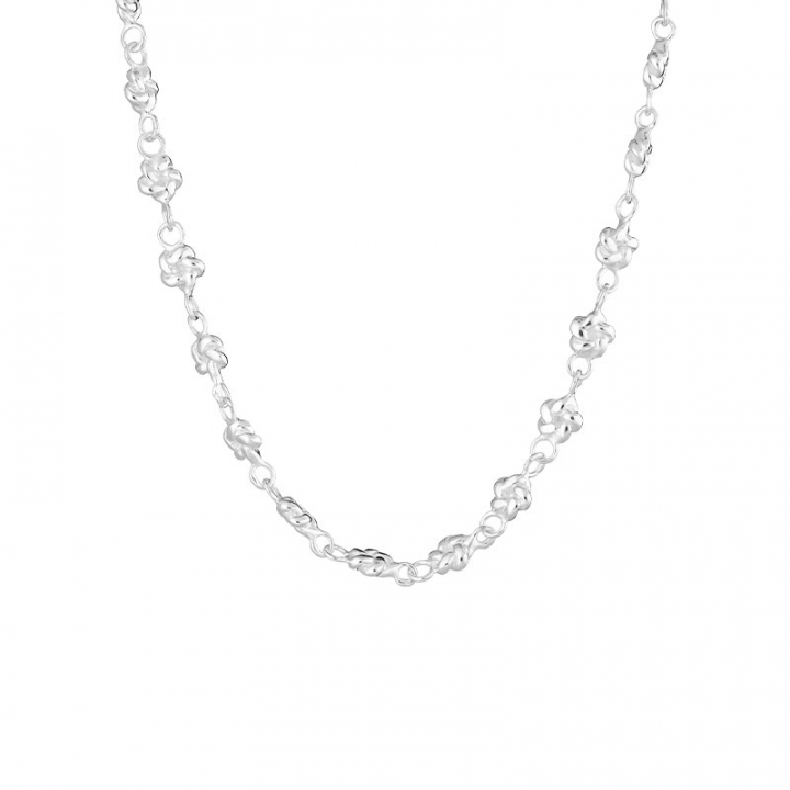 Empower drop chain necklace i gruppen Halsband / Silverhalsband hos SCANDINAVIAN JEWELRY DESIGN (EPR-N1S500-S)