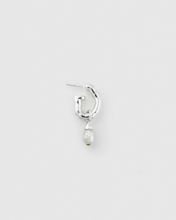 SYSTER P Mary Short Single Earring Silver