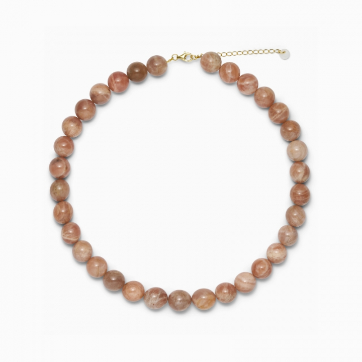 Faro Sunstone Halsband  i gruppen Halsband / Guldhalsband hos SCANDINAVIAN JEWELRY DESIGN (FAROSUN-KH)