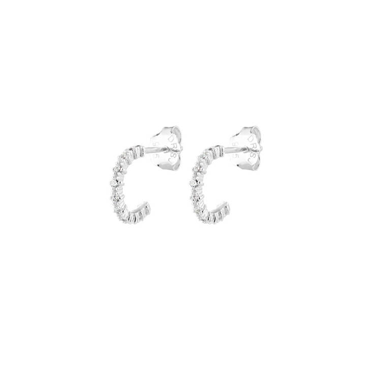 DRAKENBERG SJÖLIN Infinity hoops silver