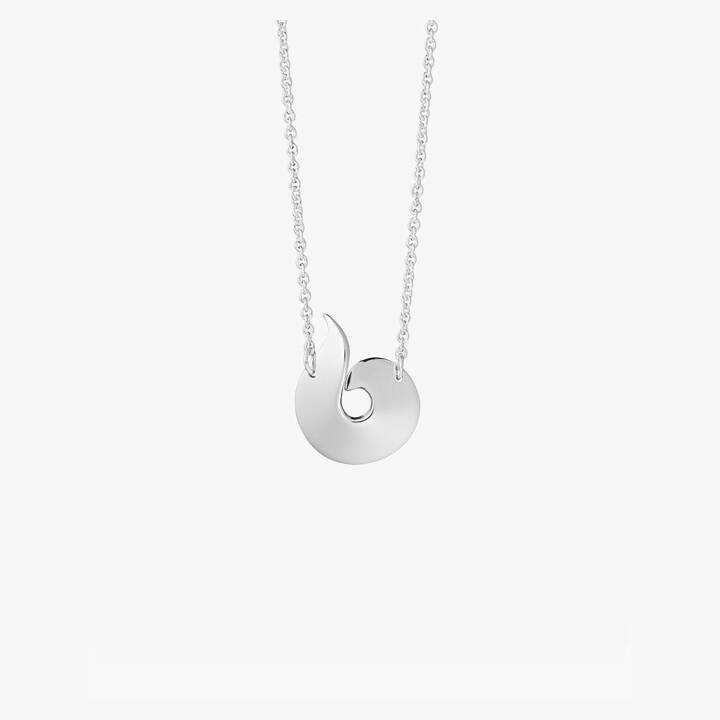 La Vie small halsband silver i gruppen Halsband hos SCANDINAVIAN JEWELRY DESIGN (LAE-N1S451-S)