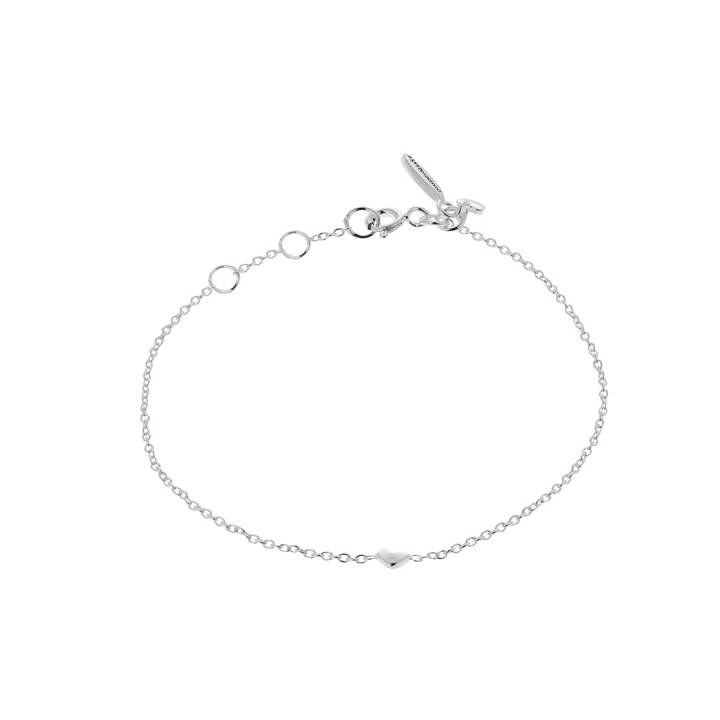 DRAKENBERG SJÖLIN Loving Heart drop armband silver