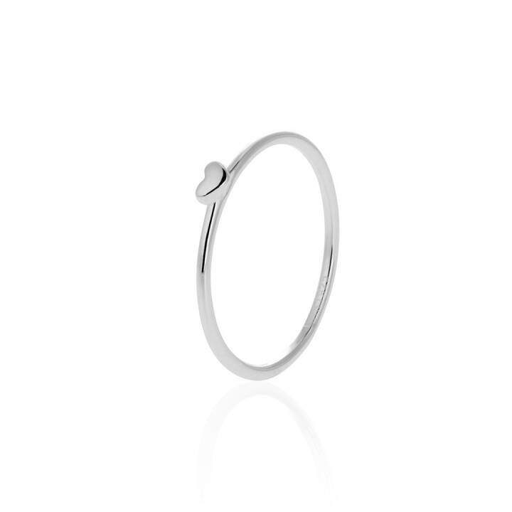 DRAKENBERG SJÖLIN Loving Heart drop ring silver