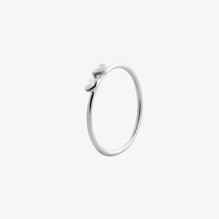 DRAKENBERG SJÖLIN Loving heart ring 16,5 Silver