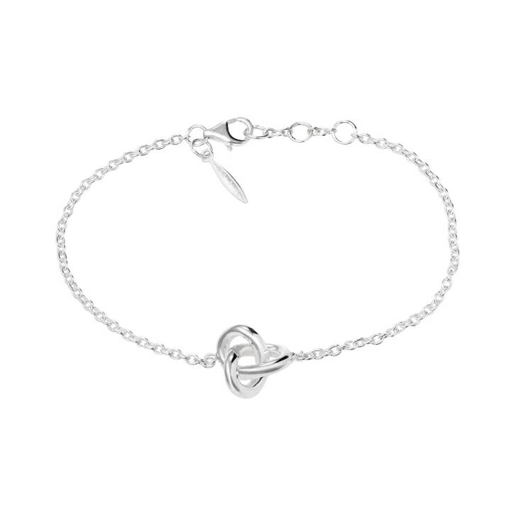 Le knot armband silver i gruppen Armband / Silverarmband hos SCANDINAVIAN JEWELRY DESIGN (LKT-B1M000-S)
