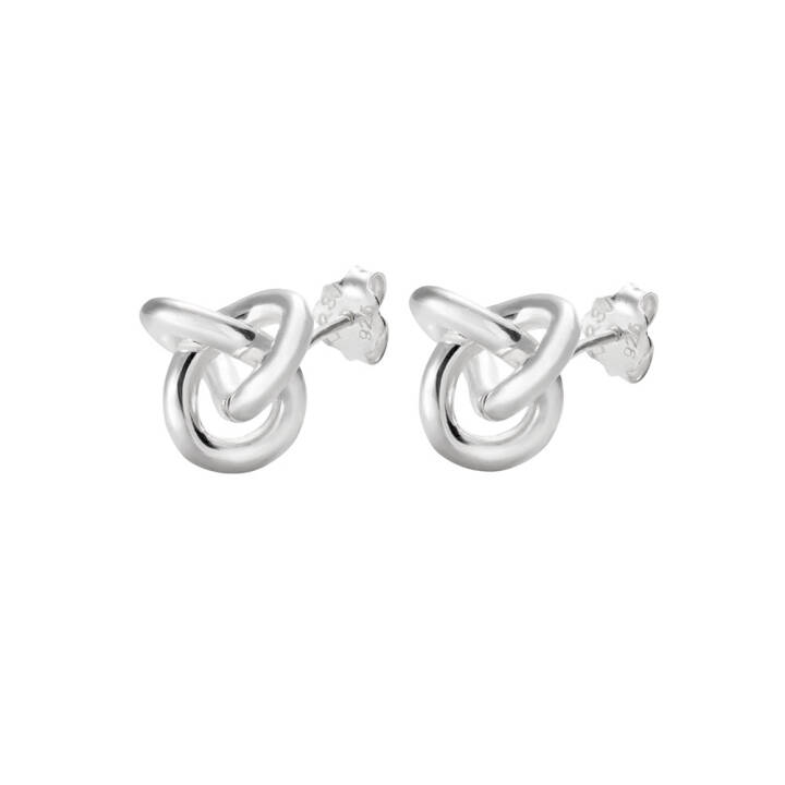 Le knot örhänge silver i gruppen Örhängen / Silverörhängen hos SCANDINAVIAN JEWELRY DESIGN (LKT-E1M000-S)