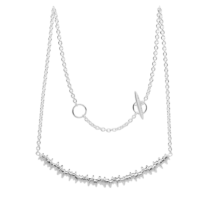 Les Roches grande Halsband Silver i gruppen Halsband / Silverhalsband hos SCANDINAVIAN JEWELRY DESIGN (LRS-N1M503-S)