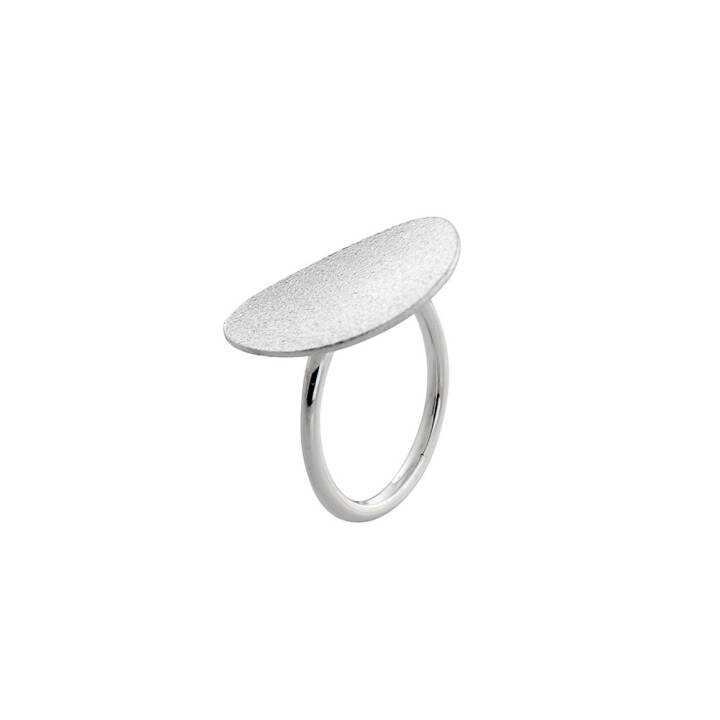 DRAKENBERG SJÖLIN Lakeside ring matte silver