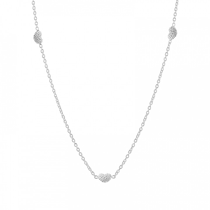 Love bubble full Halsband Silver i gruppen Halsband / Silverhalsband hos SCANDINAVIAN JEWELRY DESIGN (LVE-N22S701-S)