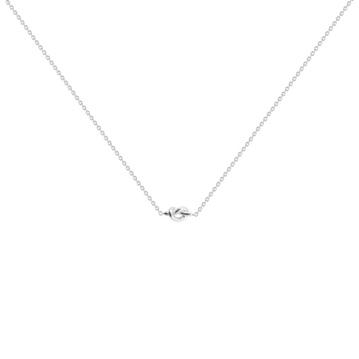 Knot Halsband (silver) 40-45 cm i gruppen Halsband / Silverhalsband hos SCANDINAVIAN JEWELRY DESIGN (N1588RHS0-OS)