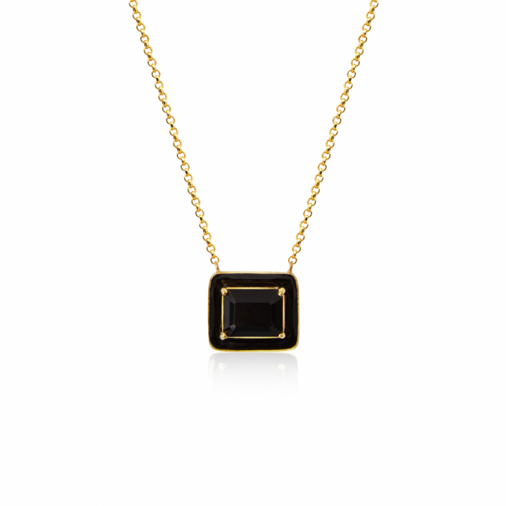 SOPHIE by SOPHIE Iris halsband black onyx