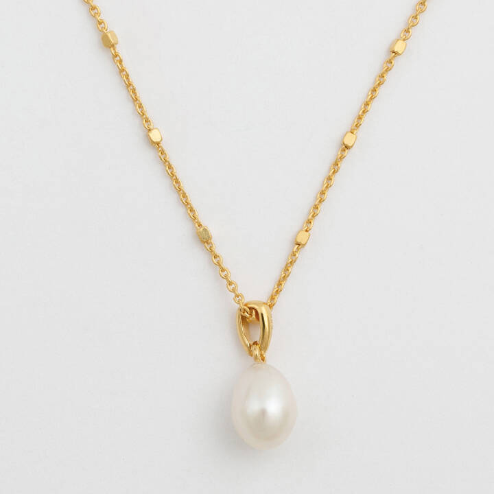 SYSTER P Treasure Single Pearl Halsband Gold
