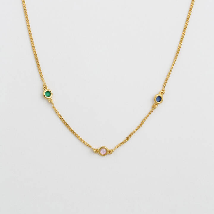 SYSTER P Treasure Shimmer Halsband Gold