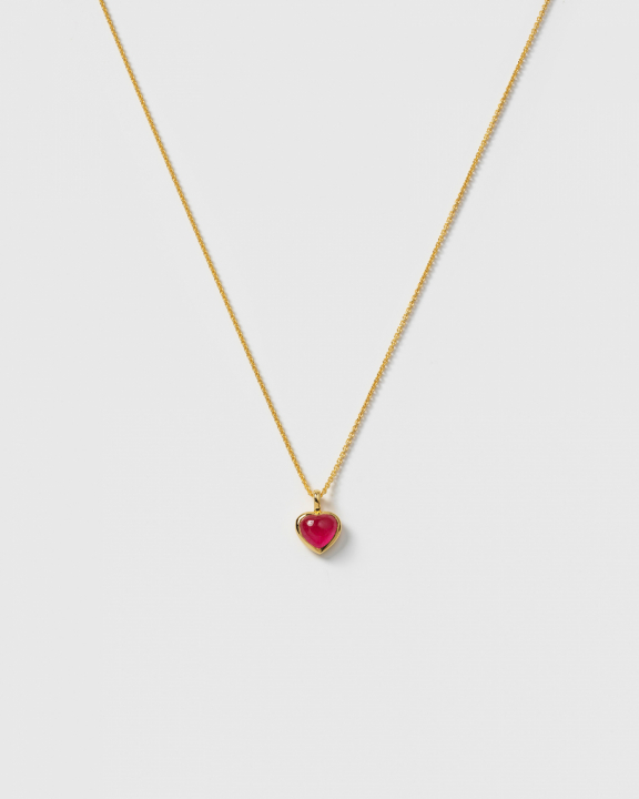 La La Love Halsband Guld i gruppen Halsband / Guldhalsband hos SCANDINAVIAN JEWELRY DESIGN (NG1368PQ)