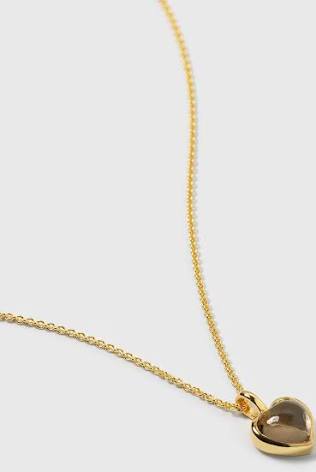 La La Love Halsband Guld i gruppen Halsband / Guldhalsband hos SCANDINAVIAN JEWELRY DESIGN (NG1368SQ)