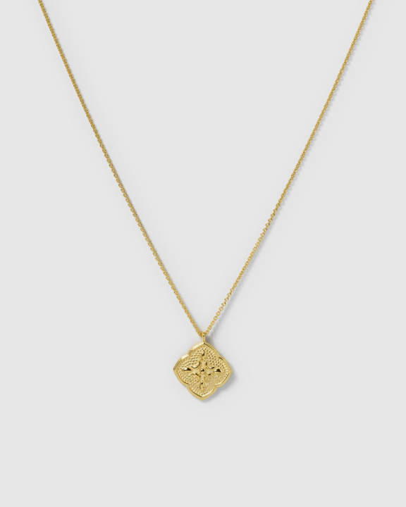 Luna Halsband Guld i gruppen Charity hos SCANDINAVIAN JEWELRY DESIGN (NG1415)