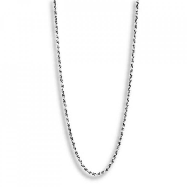 Silverhalsband cordell. 50+5cm i gruppen Armband / Silverarmband hos SCANDINAVIAN JEWELRY DESIGN (NN29007)