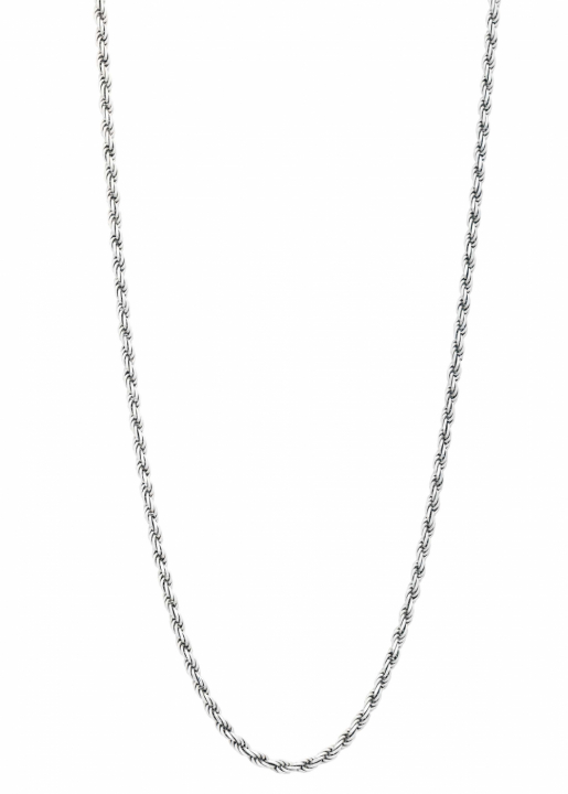 Silverhalsband cordell. 50+5cm i gruppen Armband / Silverarmband hos SCANDINAVIAN JEWELRY DESIGN (NN29012)