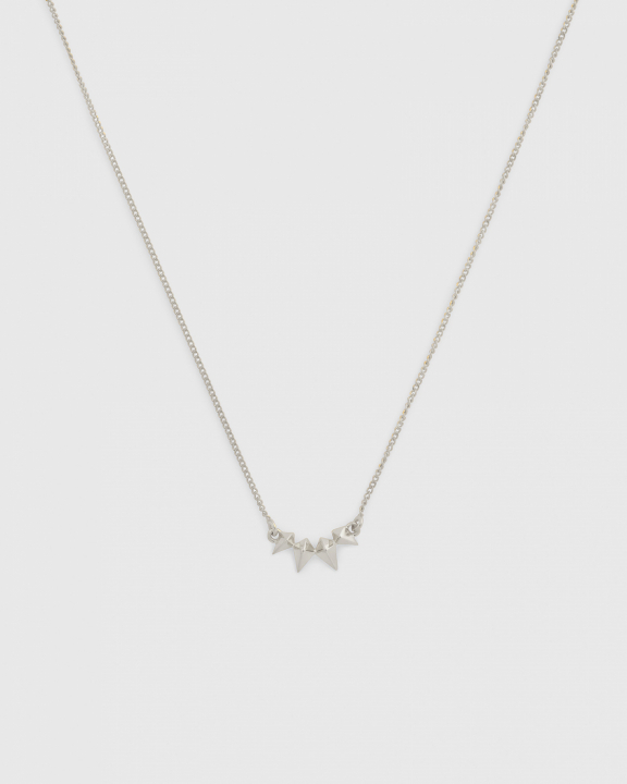 SYSTER P Uma Spike Halsband Silver