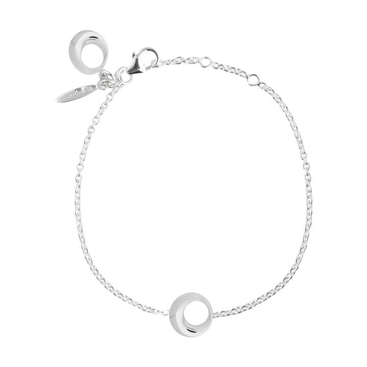 DRAKENBERG SJÖLIN Orbit drop armband silver