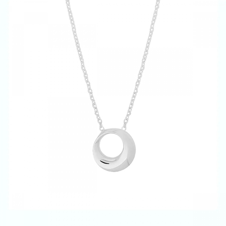 Orbit halsband silver i gruppen Halsband / Silverhalsband hos SCANDINAVIAN JEWELRY DESIGN (OBT-N1M451-S)