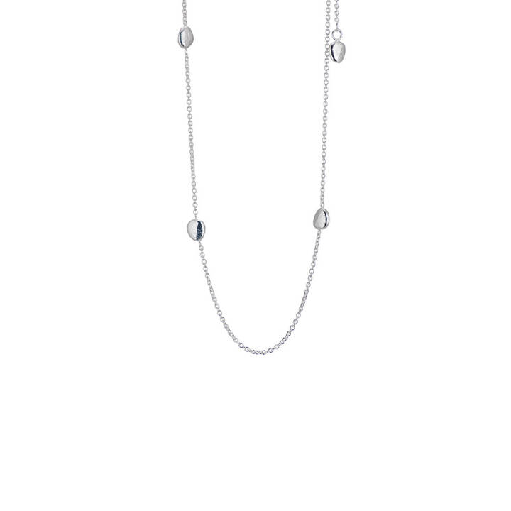 DRAKENBERG SJÖLIN Pebbles short halsband silver