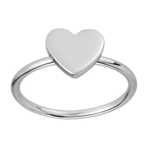 SOPHIE by SOPHIE Heart Ring (silver) 55