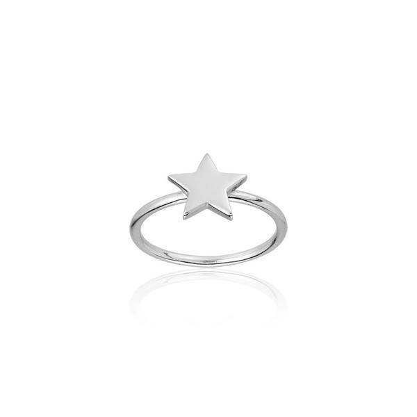 Star Ring (silver) i gruppen Ringar hos SCANDINAVIAN JEWELRY DESIGN (R2103RHS0)