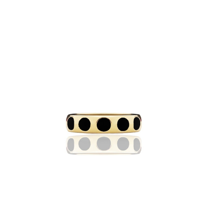 SOPHIE by SOPHIE Dottie ring black gold 56