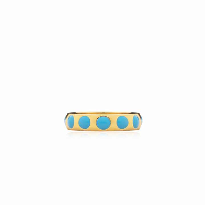 SOPHIE by SOPHIE Dottie ring blue gold 52