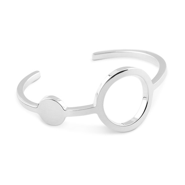 Skanshage SWEDEN Circle Armband silver