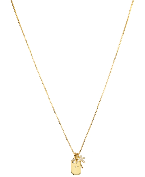 Hultquist Copenhagen Palm halsband (Guld)