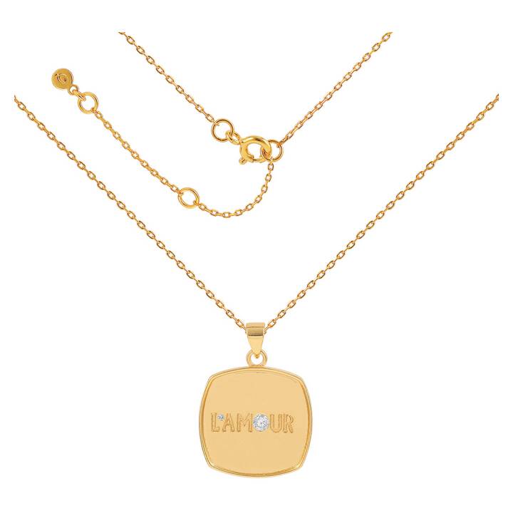 Hultquist Copenhagen L’amour chunky chain halsband Guld