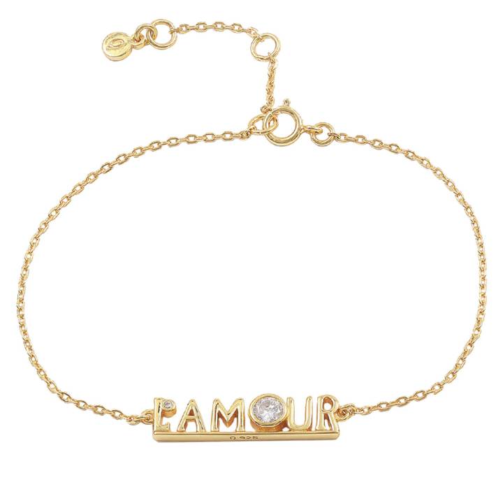 Hultquist Copenhagen L’amour armband Guld