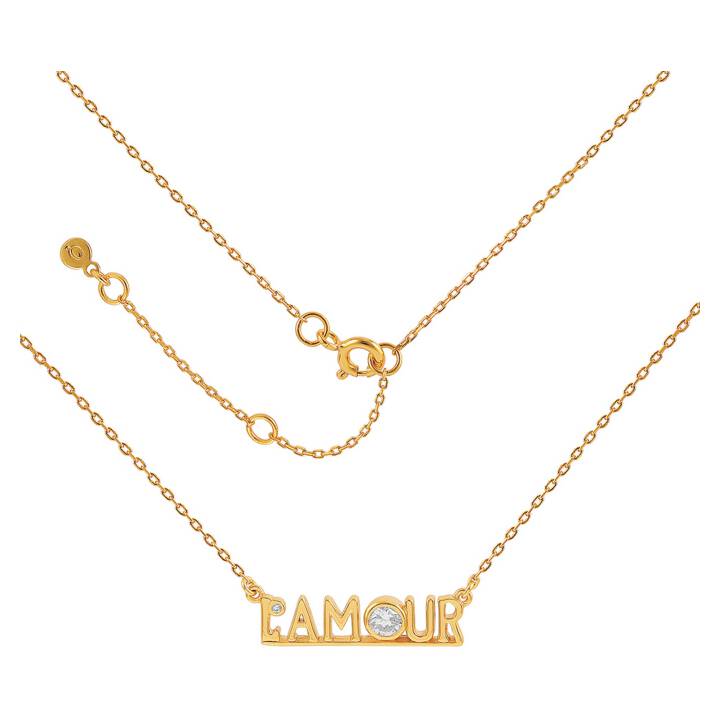 Hultquist Copenhagen L’amour halsband Guld