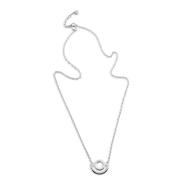Arc Halsband silver 42-45 cm i gruppen Halsband / Silverhalsband hos SCANDINAVIAN JEWELRY DESIGN (S221)