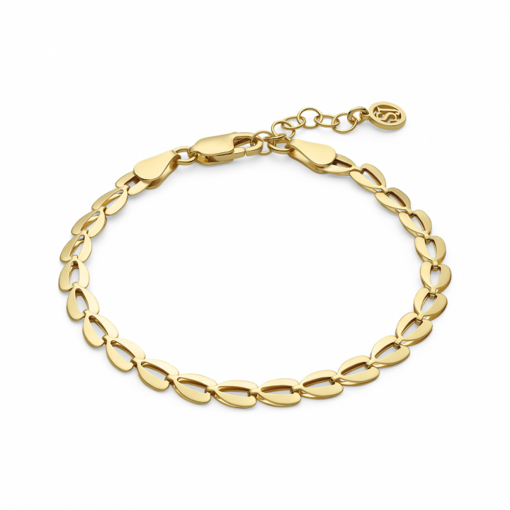 HEARTBEAT Armband Guld i gruppen Armband / Guldarmband hos SCANDINAVIAN JEWELRY DESIGN (SJ-B2752-YG)
