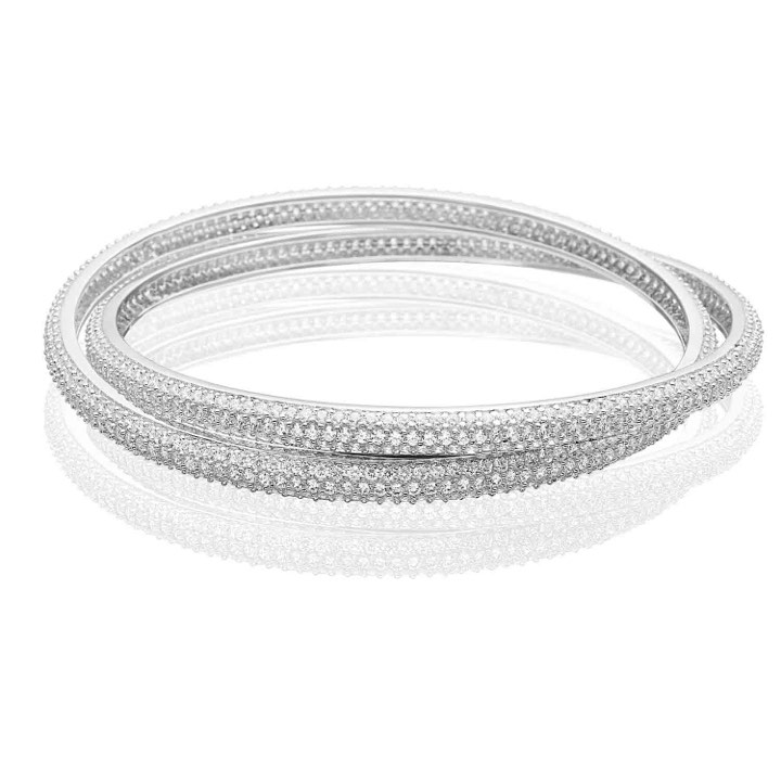 Sif Jakobs CATANIA armband vita Zirkoner (silver)