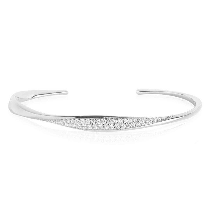 Sif Jakobs CETARA armband vita Zirkoner (silver)