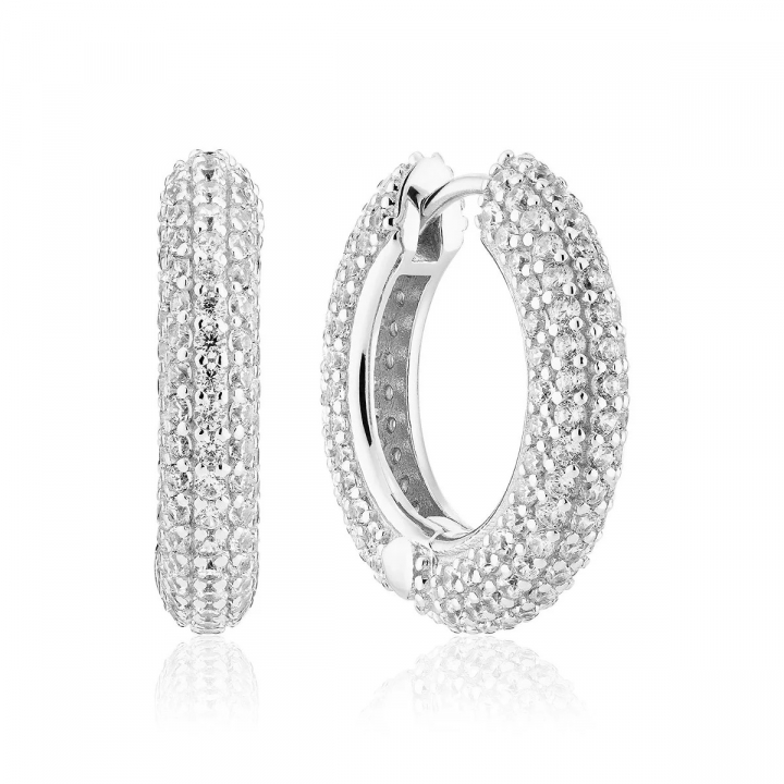 Sif Jakobs CARRARA MEDIO EARRINGS Silver