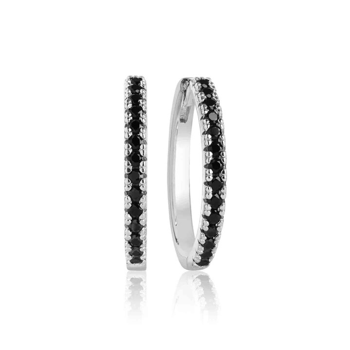 Product Image for Sif Jakobs ELLERA GRANDE örhänge svarta Zirkoner (silver)
