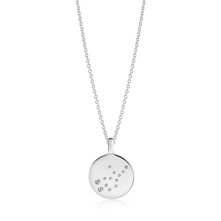 Product Image for Sif Jakobs ZODIACO VIRGO halsband vita Zirkoner (silver) 45 cm