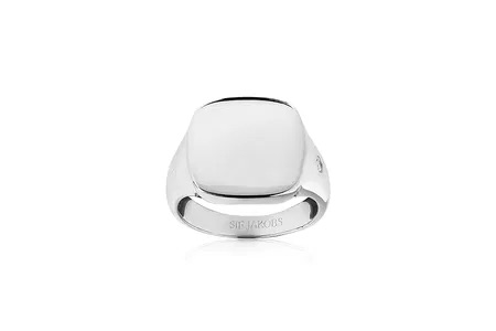 FOLLINA PIANURA QUADRATO PICCOLO ring vita Zirkoner (silver)